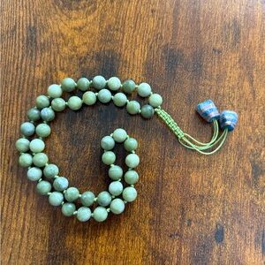 Elegant Green jasper mala
